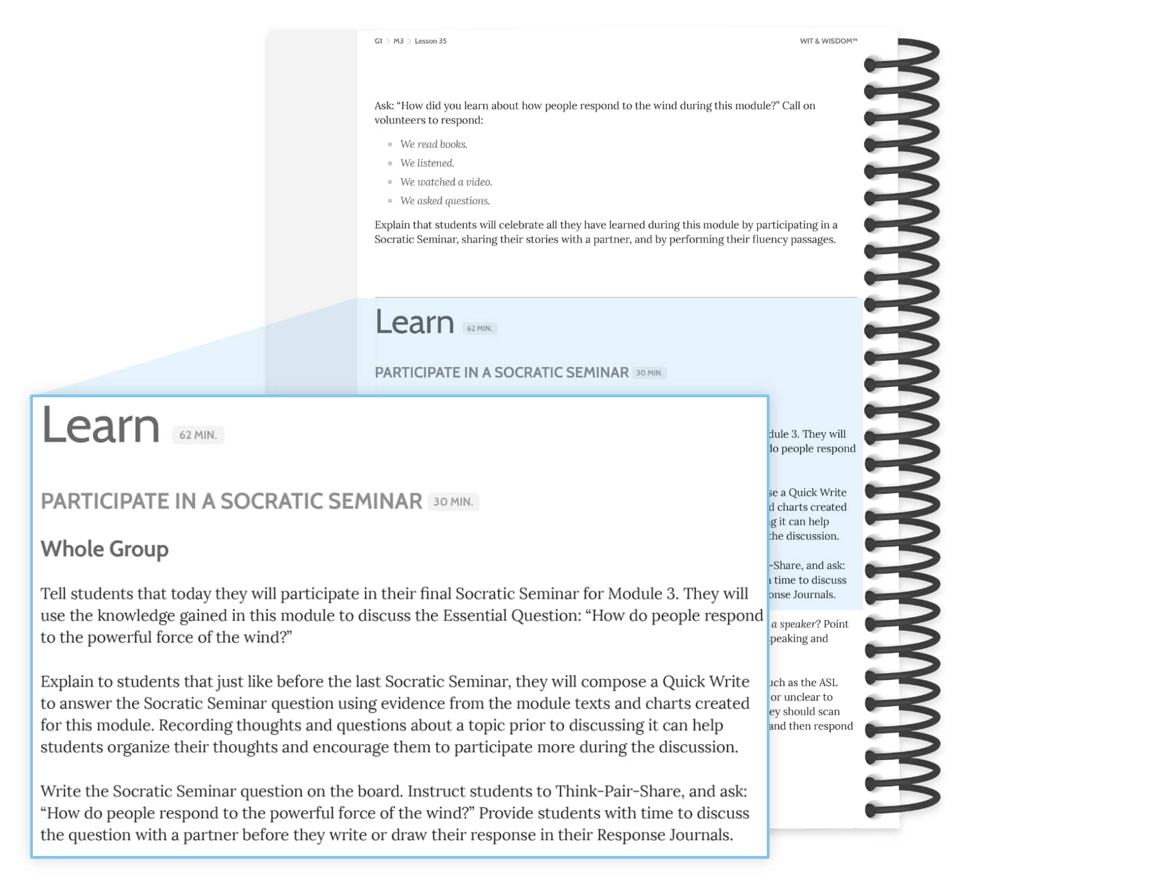 Wit & Wisdom® Assessments Great Minds®